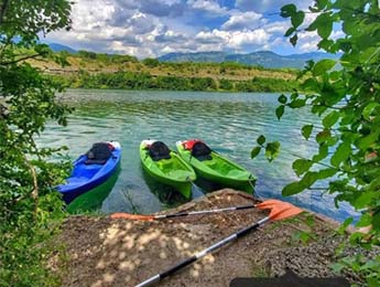 Kayak rental Mostar lake