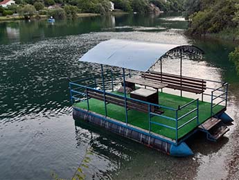 Raft tour Mostar lake