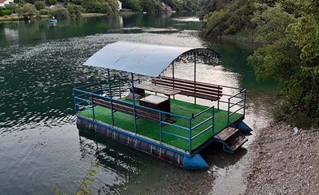 Raft tour Mostar lake sightseeing